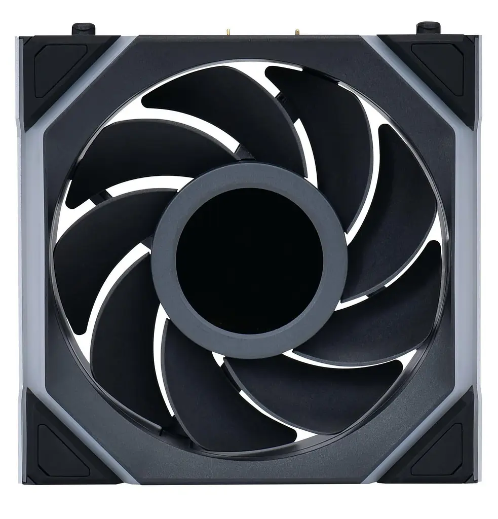 Вентилятор Lian Li Uni Fan SL Wireless LCD 120-3 Reverse Black (G99.12RSLLCD1W3B.00) - фото 4