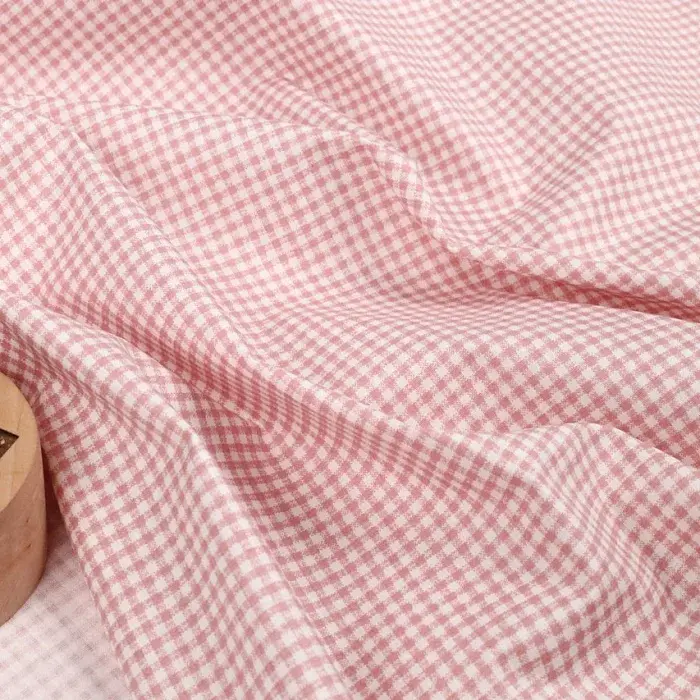 Дитяче простирадло Cosas Pink Check 110х160 см рожево-біле (PinkCheck_110x160) - фото 5