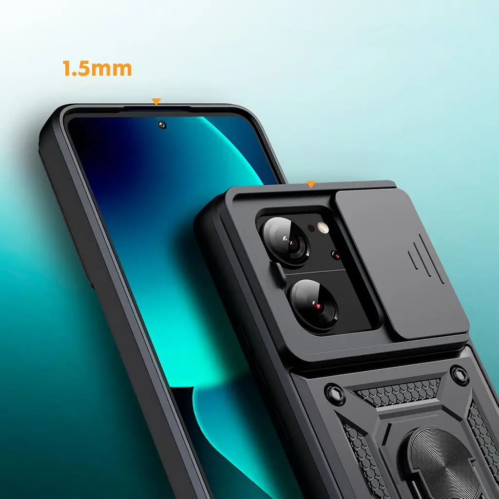 Панель BeCover Military для Xiaomi 13T/13T Pro Black (710557) - фото 2