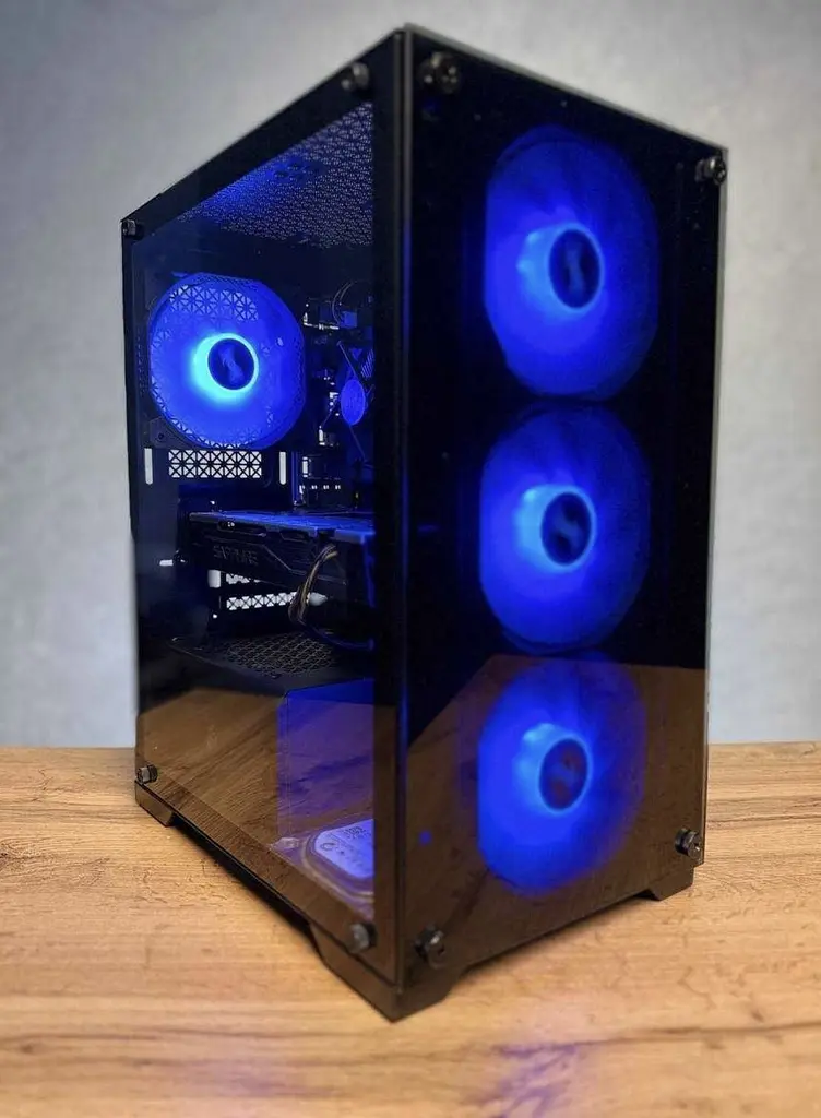 Комп'ютер ігровий i3-9100F RAM 16GB SSD 128GB + HDD 500 GB RX 570 Sapphire 8GB Б/В - фото 4