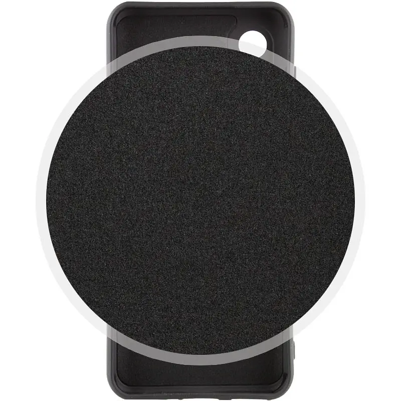 Чохол Silicone Cover Lakshmi Full Camera (A) для Samsung Galaxy A03 Core Чорний / Black - фото 3