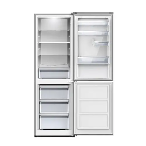 Холодильник Edler ED-385FW, White, двокамерний, з нижньою мор. камерою, загальний об'єм 287L, корисний об'єм 198L/89L, механічне керування, A+, 185x60x60см - фото 2