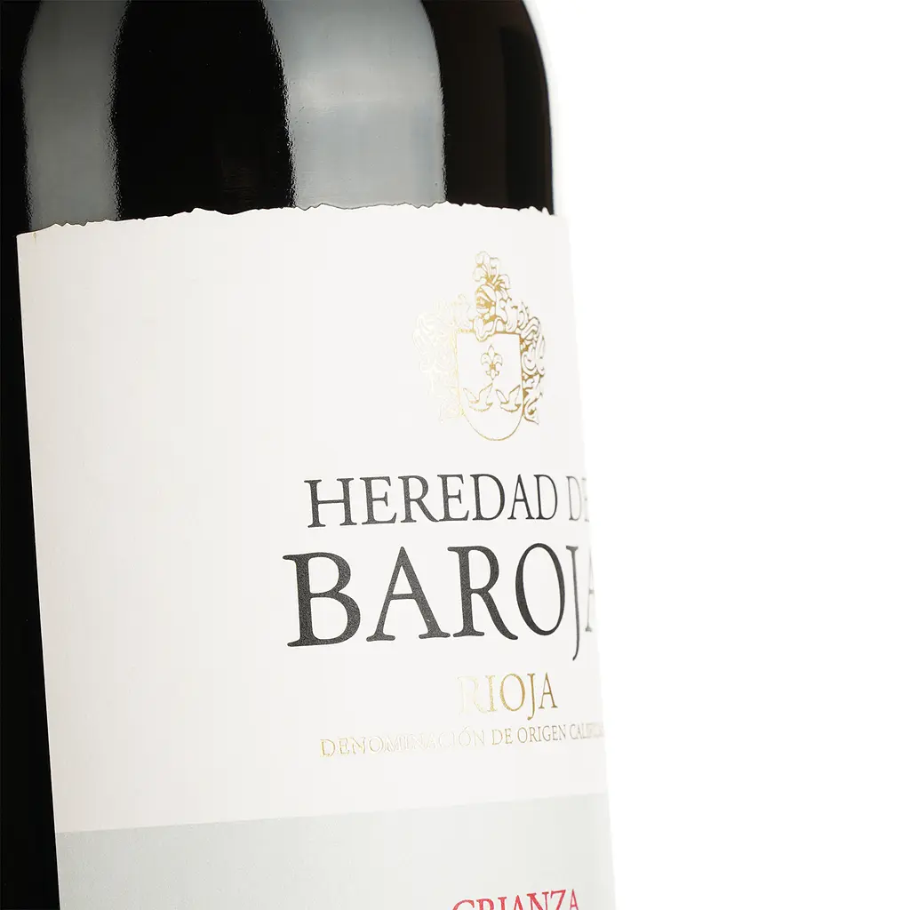 Вино Heredad de Baroja D.O. Crianza червоне сухе 0.75 л - фото 3