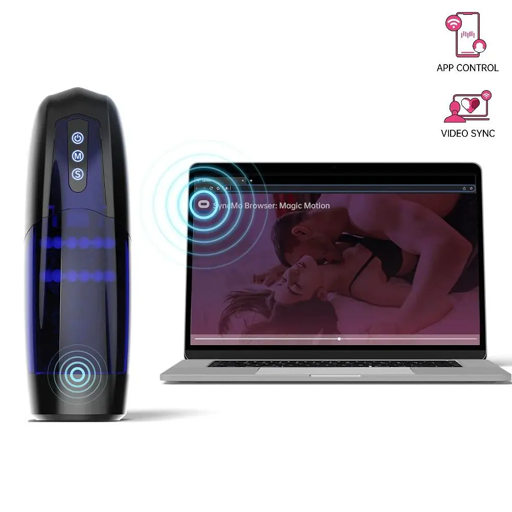 Інтерактивний смарт мастурбатор Magic Motion Xone, імітація фрикцій, 10 режимів, кнопка турбо - фото 9
