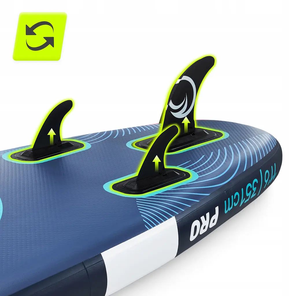 Надувна SUP дошка TSUNAMI PRO 350 см з веслом T12 (P-5905973405607) - фото 5