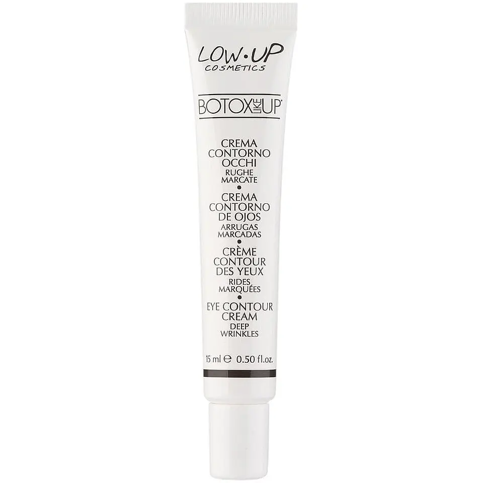Набір Low Up Botox: Крем для обличчя Low Up Botox Like Up 50 мл + Філер від зморшок навколо губ Low Up 15 мл + Крем для зони навколо очей Low Up Botox Like Up 15 мл - фото 4