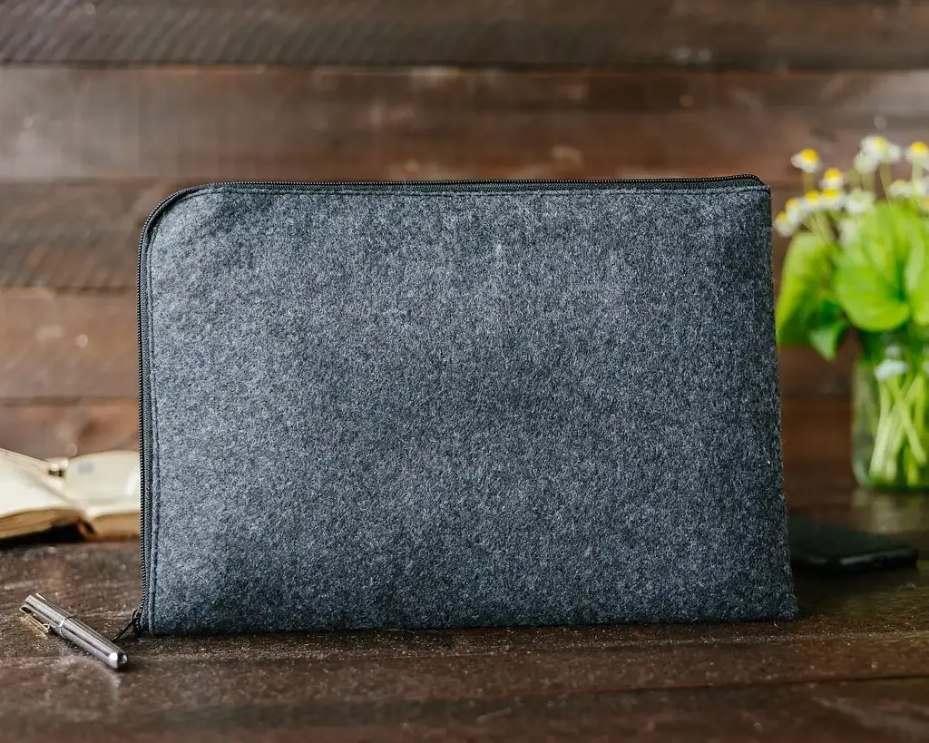 Чохол Gmakin Apple MacBook Air/Pro 13` GM68-13 Felt Case (Black) [73586] - фото 8