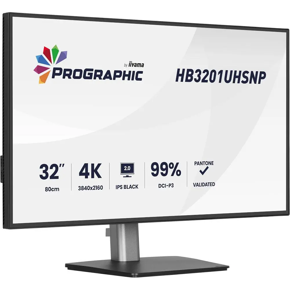 Монитор Iiyama 31.5" HB3201UHSNP-B1 UHD IPS 60Hz (HB3201UHSNP-B1) - фото 13