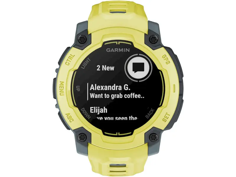 Смарт-годинник Garmin Instinct E 45mm Electric Lime with Electric Lime Band (010-02933-01) - фото 8