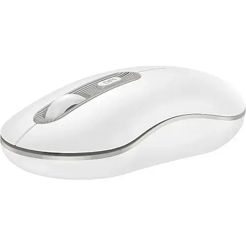 Бездротова миша Hoco GM21 Platinum 2.4G Business Wireless Mouse White Gray - фото 2
