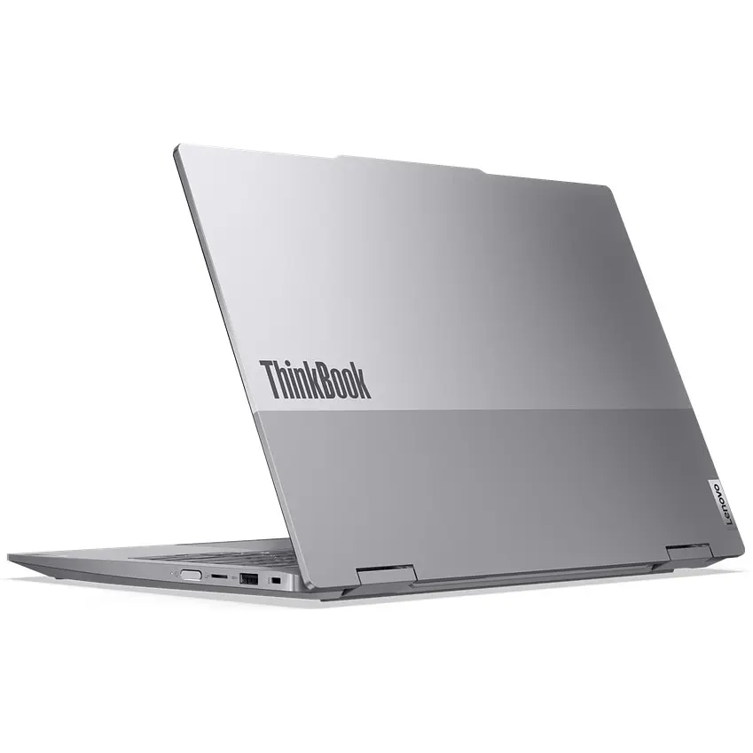 Ноутбук Lenovo ThinkBook 14 2-in-1 G4 IML з процесором Intel Core Ultra 7 155U pana la 4.8GHz, 14" WUXGA, IPS, сенсорний, 32GB DDR5, 1TB SSD, Intel графікою, Windows 11 Pro, Luna сірий, 3Y - фото 7