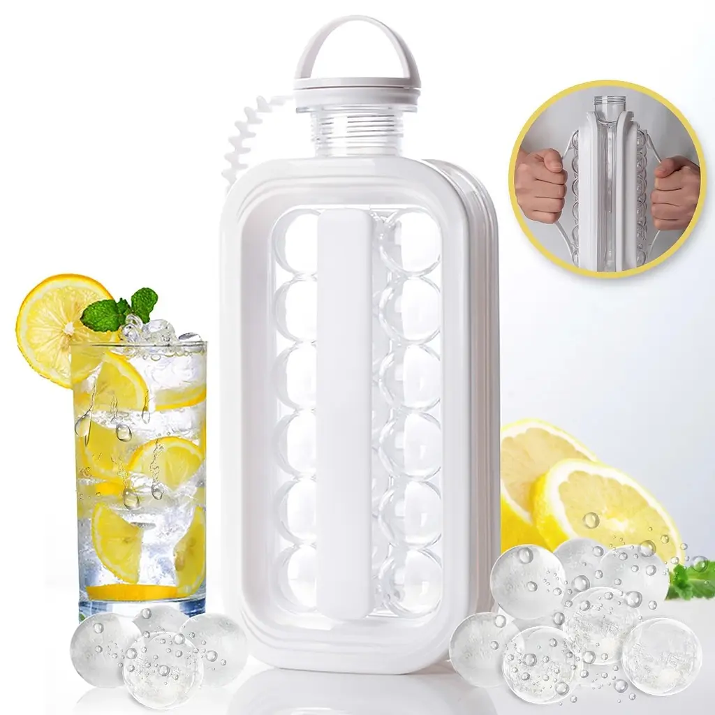 Силиконовая форма для льда на 17 шариков ICE CUBE TRAY - фото 2