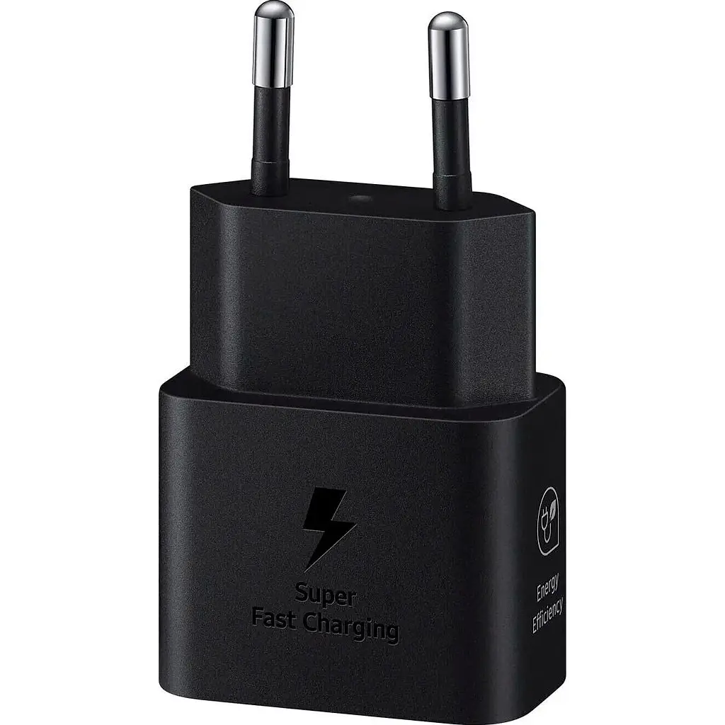 Мережевий зарядний пристрій Samsung 25W + Cable USB-С to USB-С Black (EP-T2510XBEGEU) [95121] - фото 5