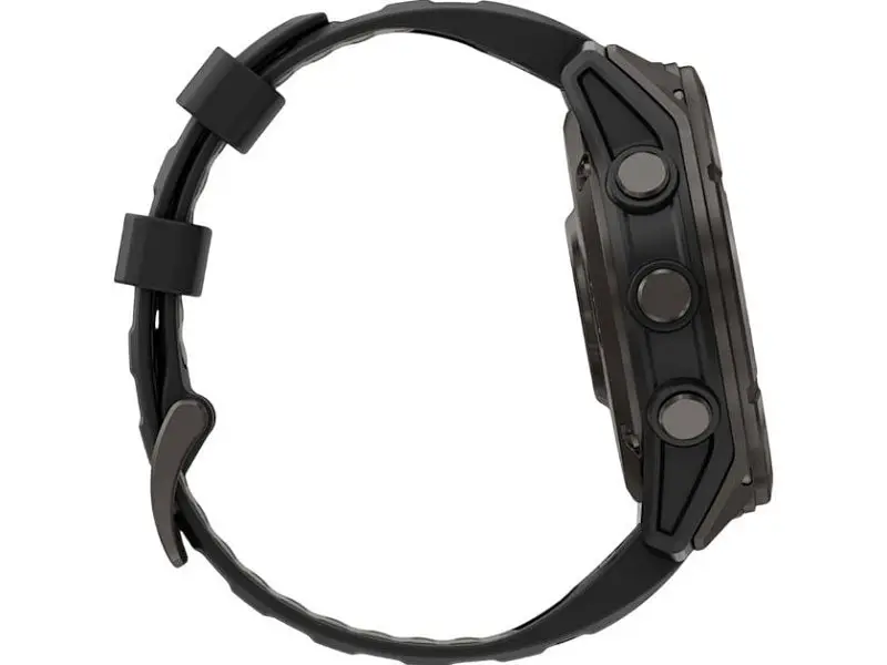 Смарт-годинник Garmin Fenix 8 Pro 51 mm AMOLED Carbon Gray DLC Titanium with Black/Pebble Gray (010-03199-00/01) - фото 5