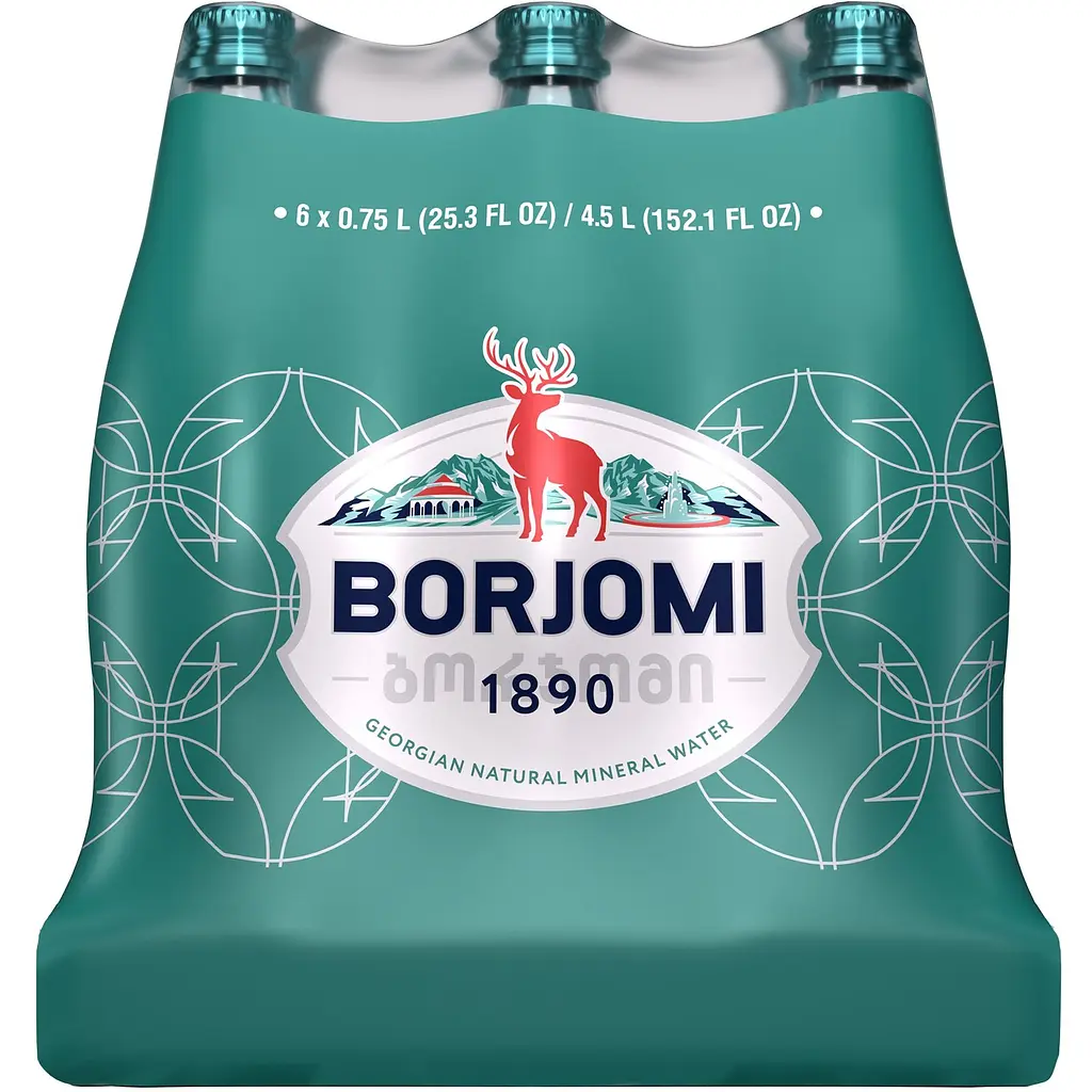 Вода мінеральна Borjomi 0.75 л - фото 5