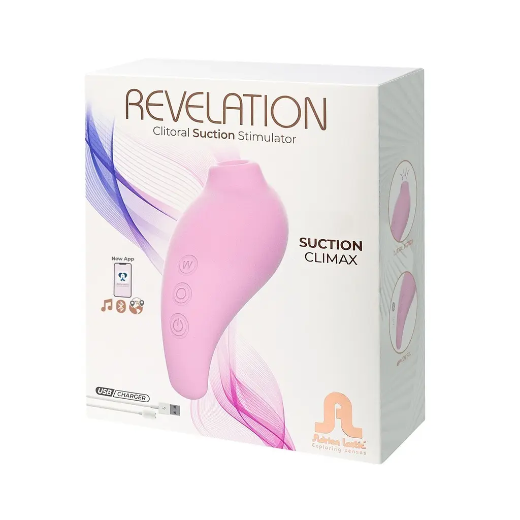 Стимулятор Adrien Lastic Revelation Pink + APP Вакуумный, 10,2 см розовый - фото 7