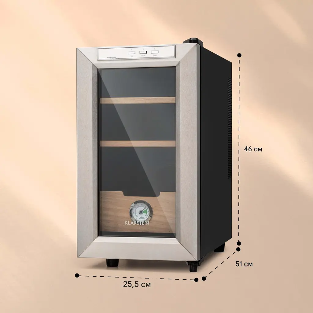 Хьюмидор для сигар Klarstein El Presidente 23л (10036107) - фото 3