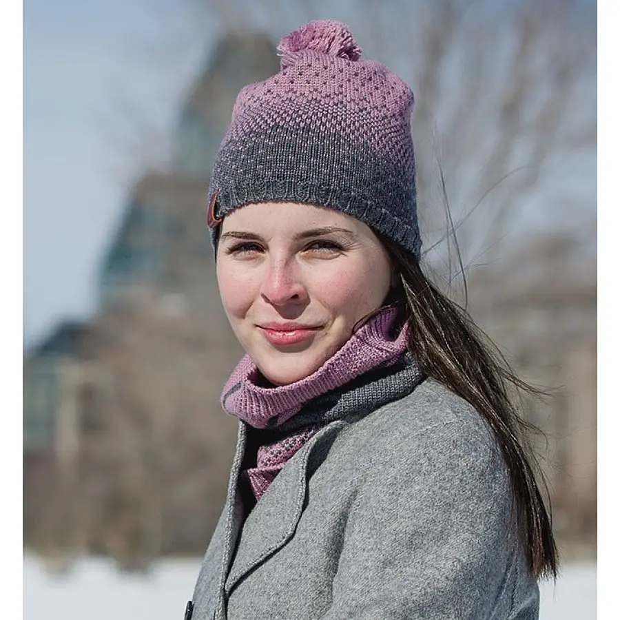 Шапка Buff Knitted Hat Розовый - фото 3