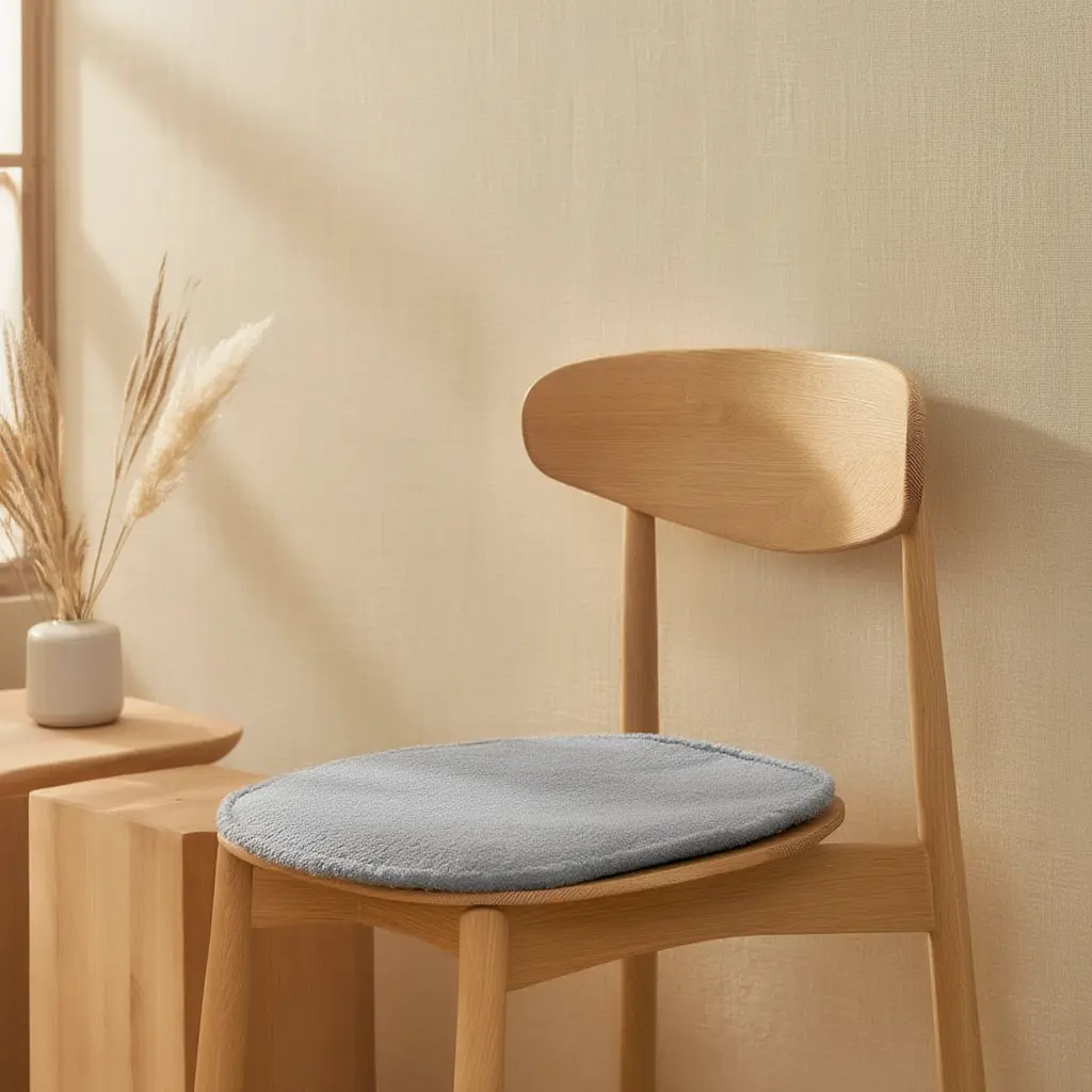 Подушка для крісла Cozy Seat 43x46 см квадратна сірий Colorful Home - фото 3