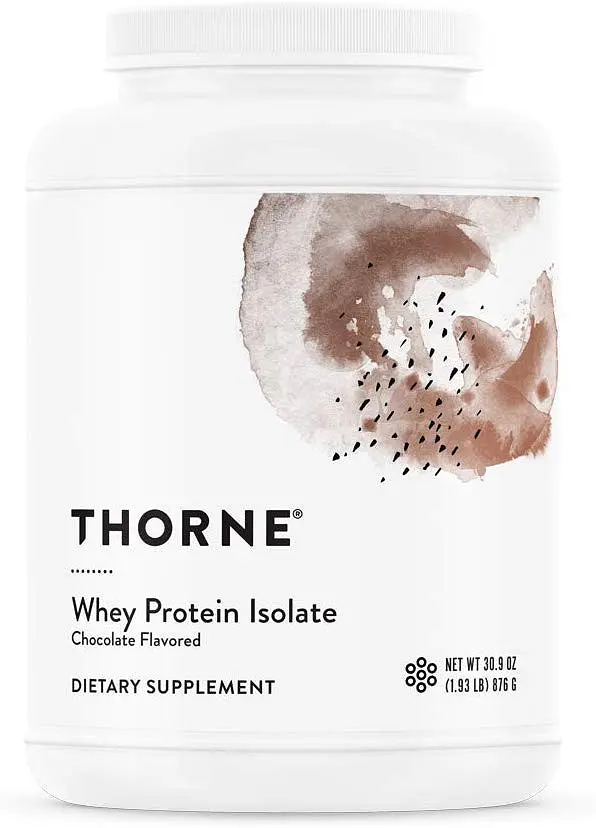 Сироватковий протеїн ізолят Thorne Whey Protein Isolate 906 г шоколад
