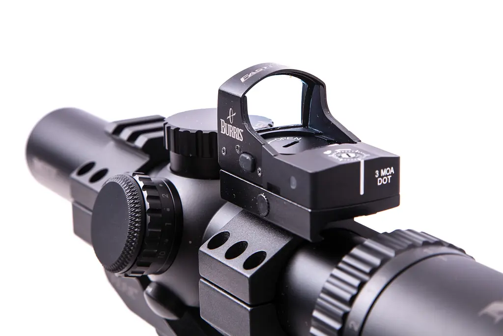 Приціл Burris M-Tac 1X-4X-24mm ILLUM Ball C / Q matte W / FF - фото 3