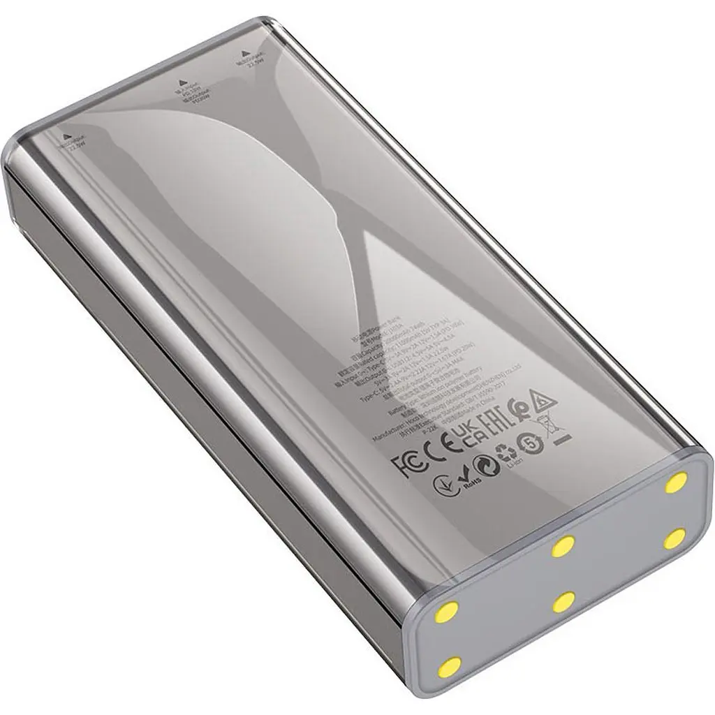 Зовнішній акумулятор Hoco J103A Discovery Edition 20000mAh 22.5W Grey (788948) [130191] - фото 5
