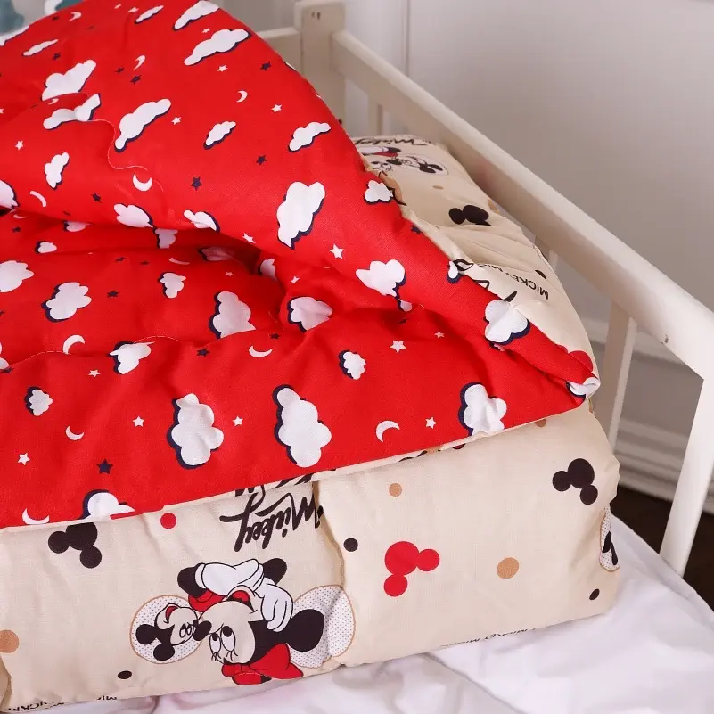 Набір дитячий MirSon зима Kids Time 20-0027 Mine mouse 110x140 см EcoSilk: ковдра з подушкою (2200009664076) - фото 7