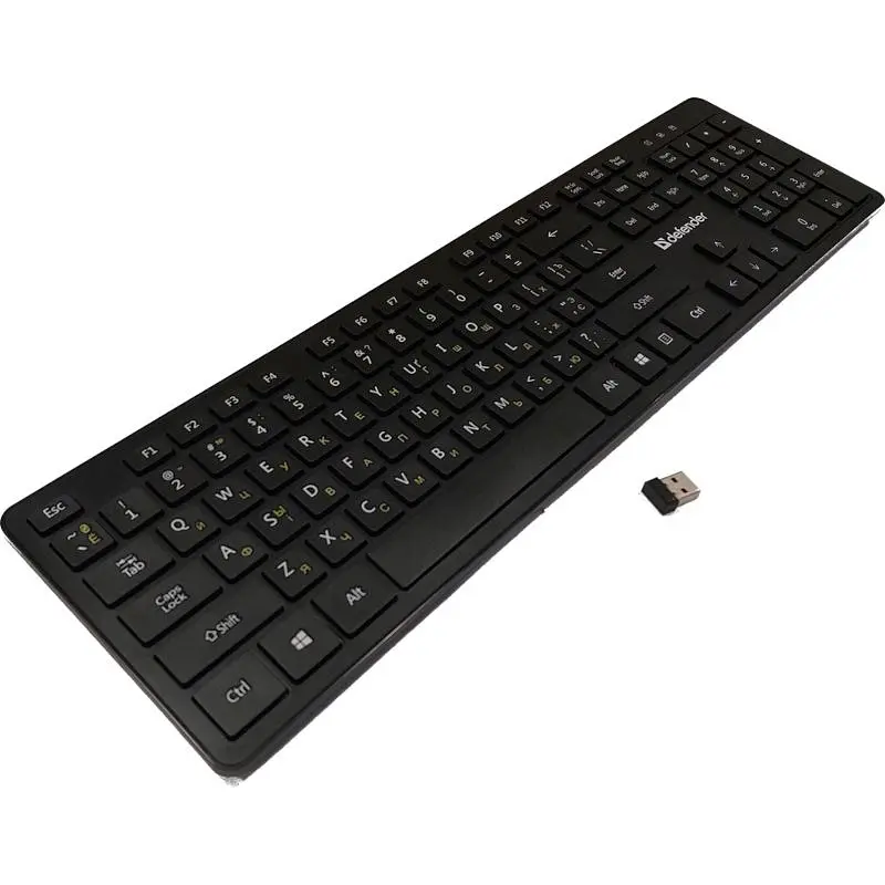 Клавіатура Defender Comfort MT Wireless UA Black (450950) - фото 3