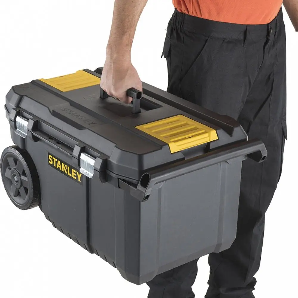 Ящик для інструментів Stanley Essential Chest на 2-х колесах 50 л 65х35х40 см (STST1-80150) - фото 3