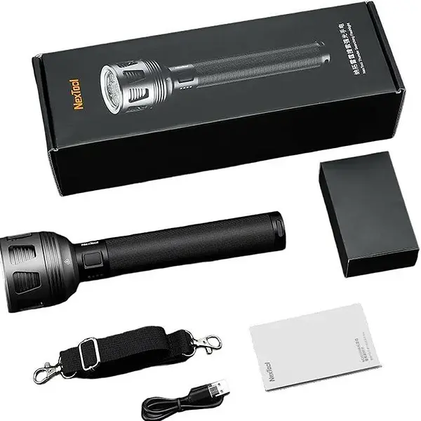 Пошуковий потужний водонепроникний ліхтар Xiaomi Nextool NE20168, 3600 лм, 10000 мАг, 120 годин, Type-C - фото 9