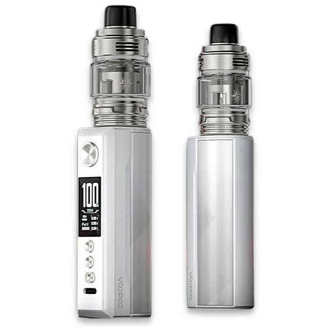 Электронная сигарета VooPoo DRAG M100S 100W with Uforce-L Tank 5.5 ml Kit Peal White (16633) - фото 2