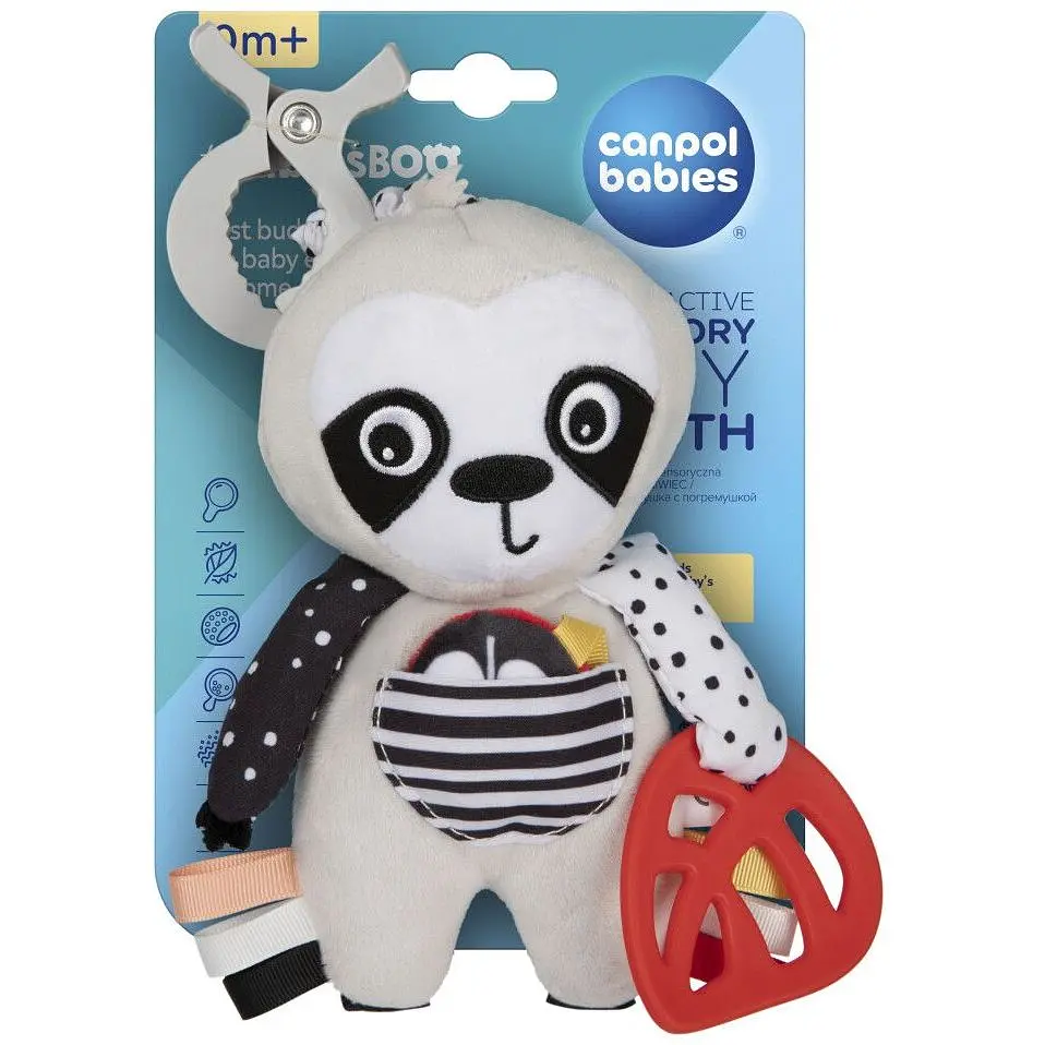 Іграшка-підвіска Canpol babies BabiesBoo Лінивець (68/090) - фото 4