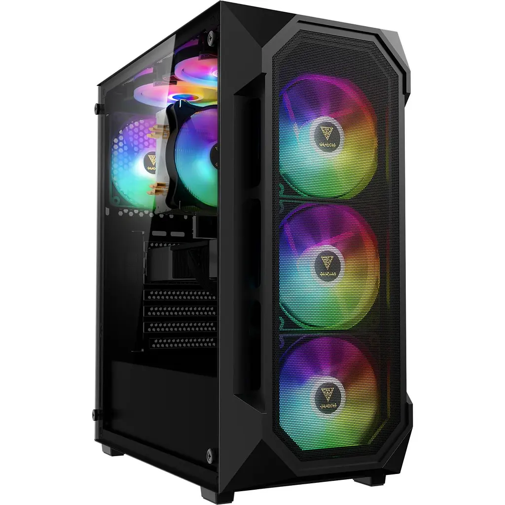 Корпус GAMDIAS AURA GC1 ELITE ARGB Black (4711514500592) - фото 5