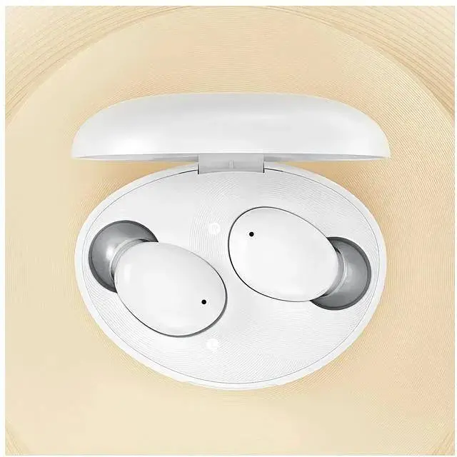 Навушники блютуз Xiaomi QCY T16 бездротова гарнітура біла - фото 4