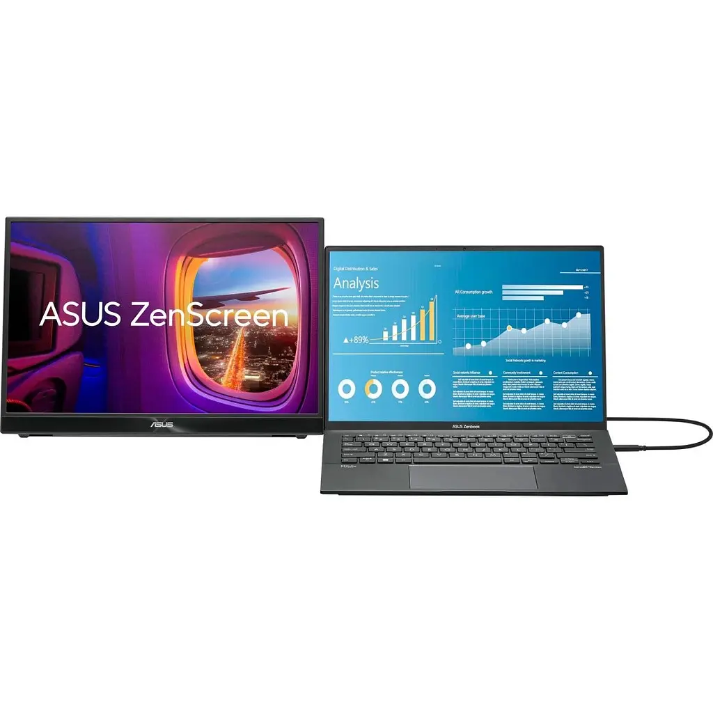 Портативний монітор Asus ZenScreen MB16QHG [90LM08NG-B01170] EU [128088] - фото 6
