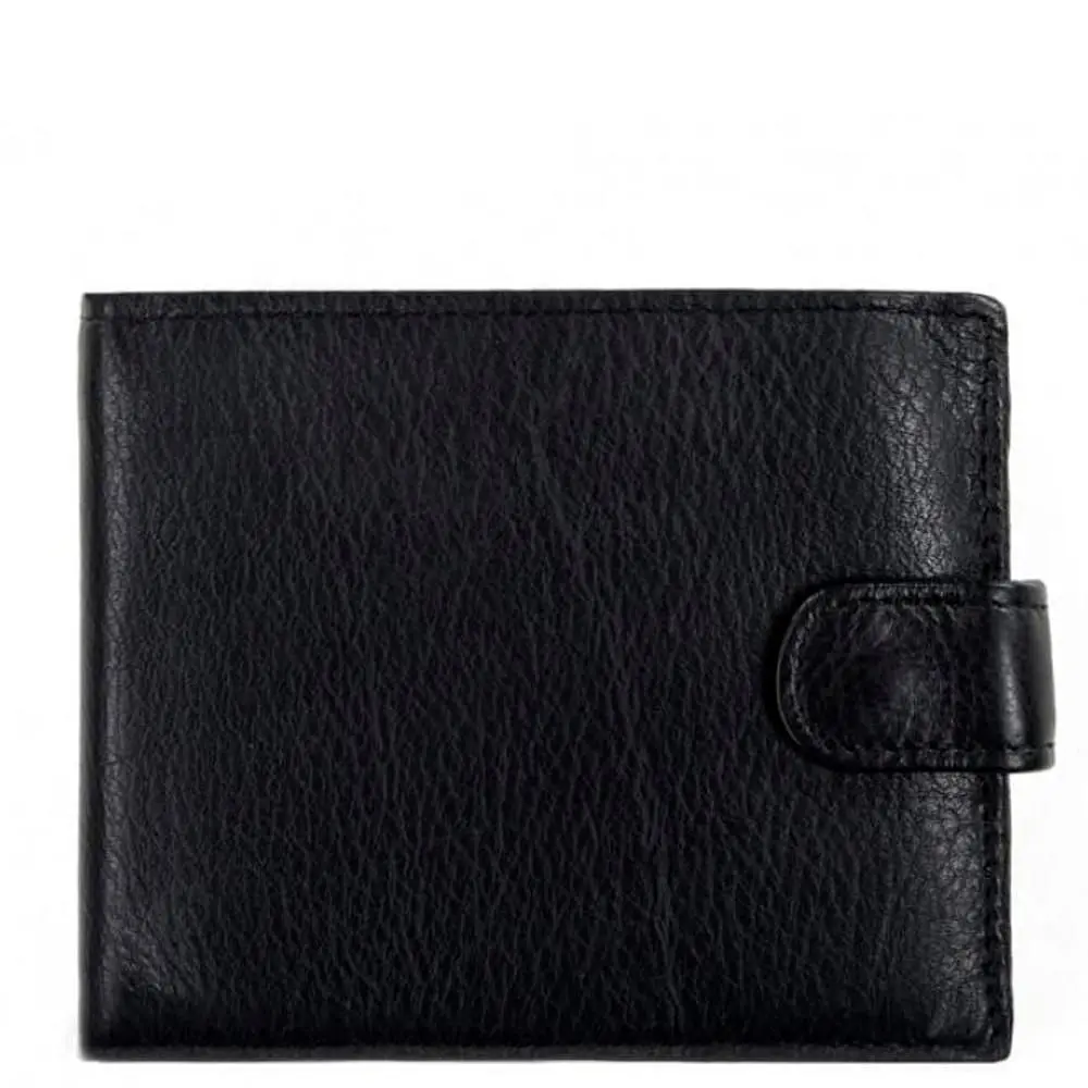 Портмоне чорне шкірянеTiding Bag A7-258A - фото 4