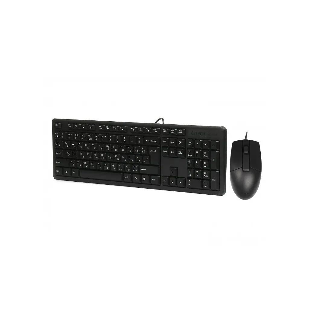 Комплект A4Tech KK-3330S USB Black - фото 2