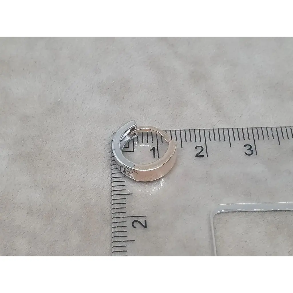 Золотая моносерьга Столичная Ювелирная Фабрика 2 в 1. 110448КБЯ - фото 7