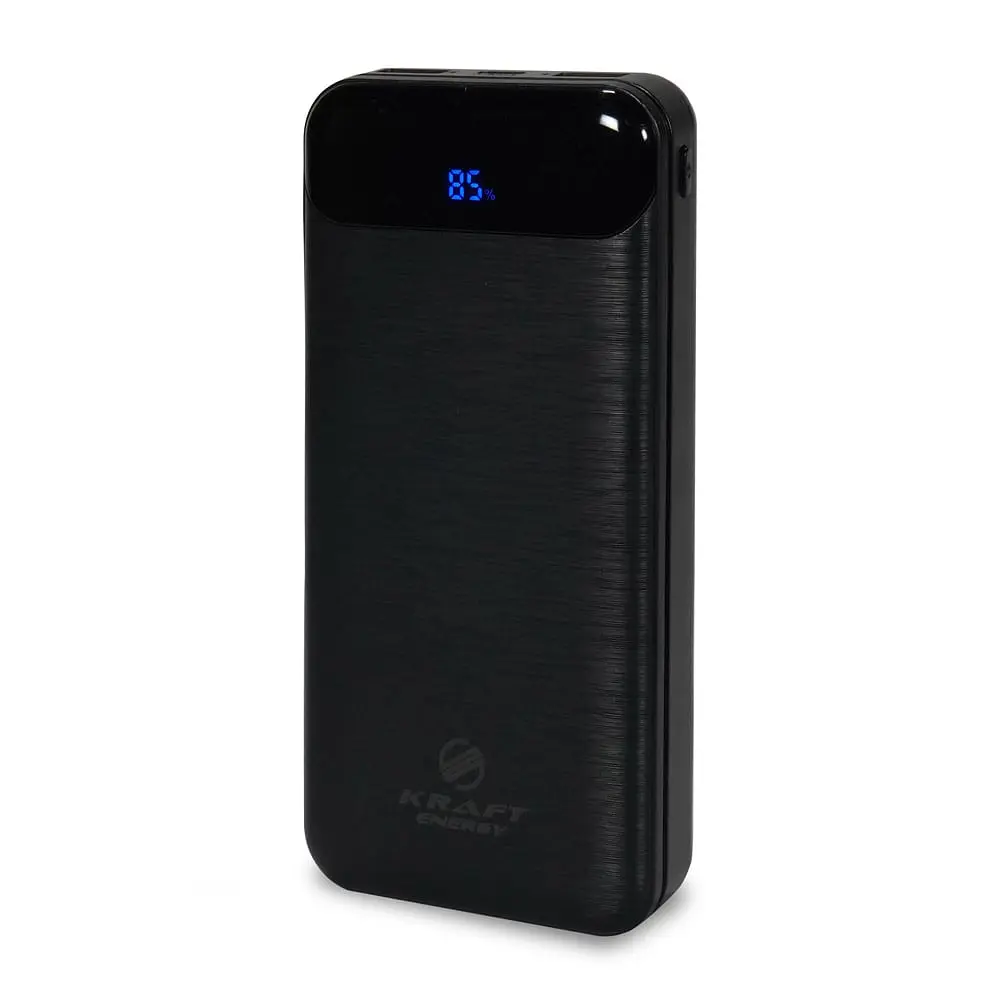 Повербанк 20000mAh Power Bank Kraft KPB-2020FC Black 22.5W QC3.0 (43-00094) - фото 2