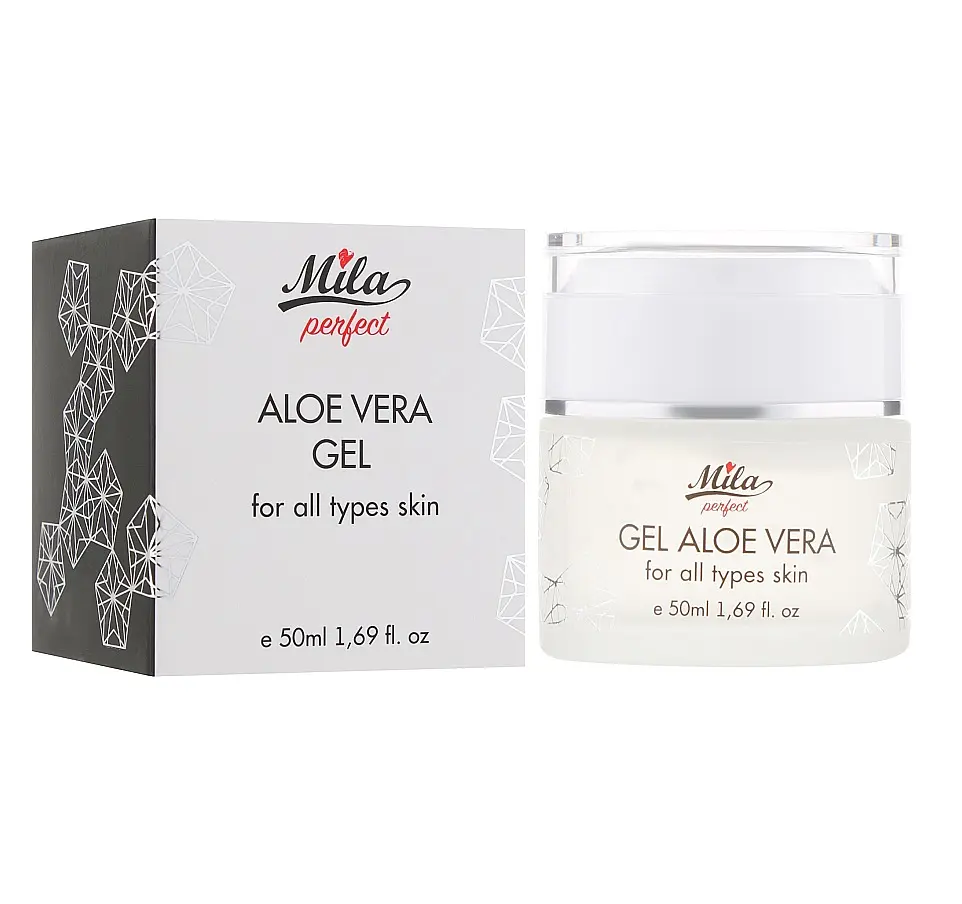 Гель-маска Алое Вера Gel-mask aloe vera Mila perfect 50 мл - фото 2