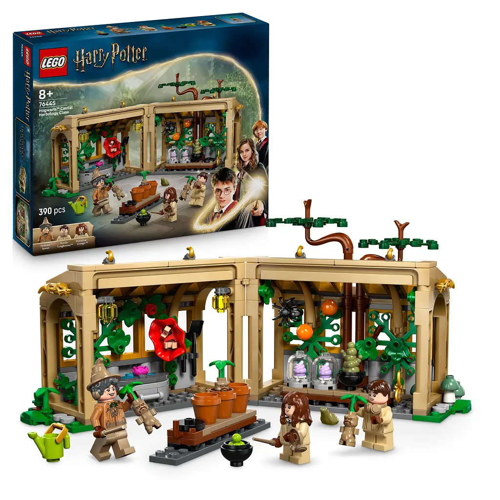 Конструктор LEGO Harry Potter Замок Хогвартс: урок гербологии 390 деталей (76445) - фото 4