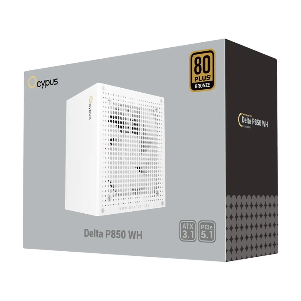 Блок живлення OCYPUS 850W DELTA P850 (DELTA-P850-B1FDWH025X-EU) - фото 7