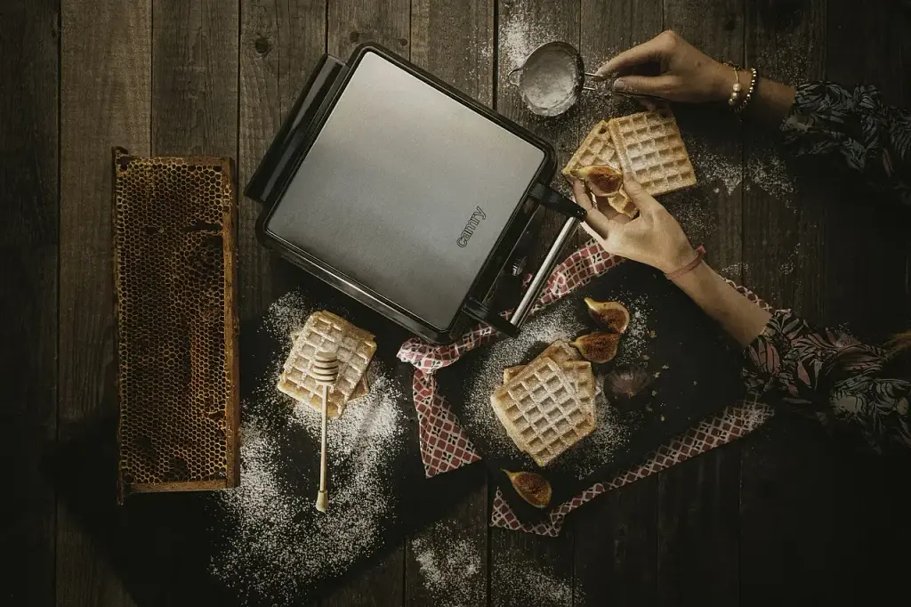 Электрическая вафельница Camry CR 3025 XL на 4 вафли - фото 9