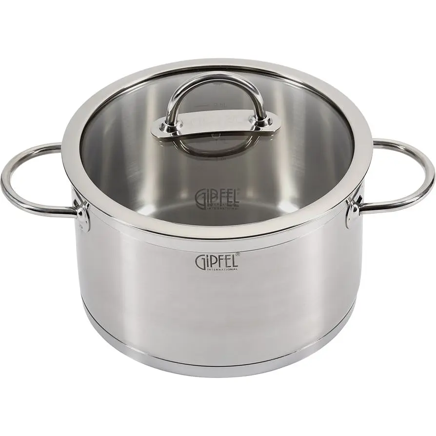 Кастрюля Gipfel Signo с крышкой 2 л 16х9.5 см (1360) - фото 4