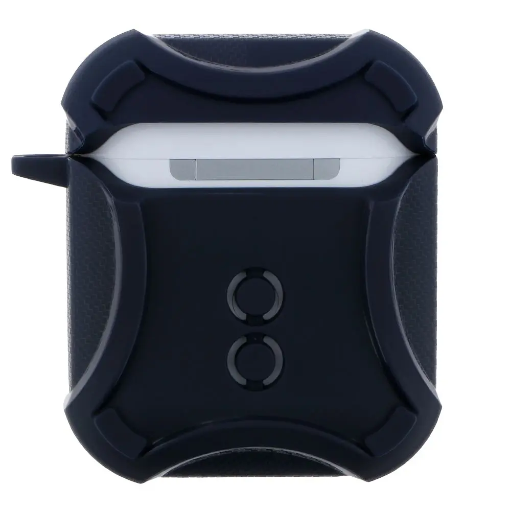 Футляр із карабіном Spigen DuraPro Flex Airpods 1/ Airpods 2 Blue (35267_3345633) - фото 5
