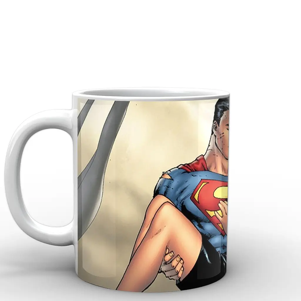 Кухоль GeekLand Супермен Superman Superman Спаситель SP.02.013 330 мл білий - фото 2