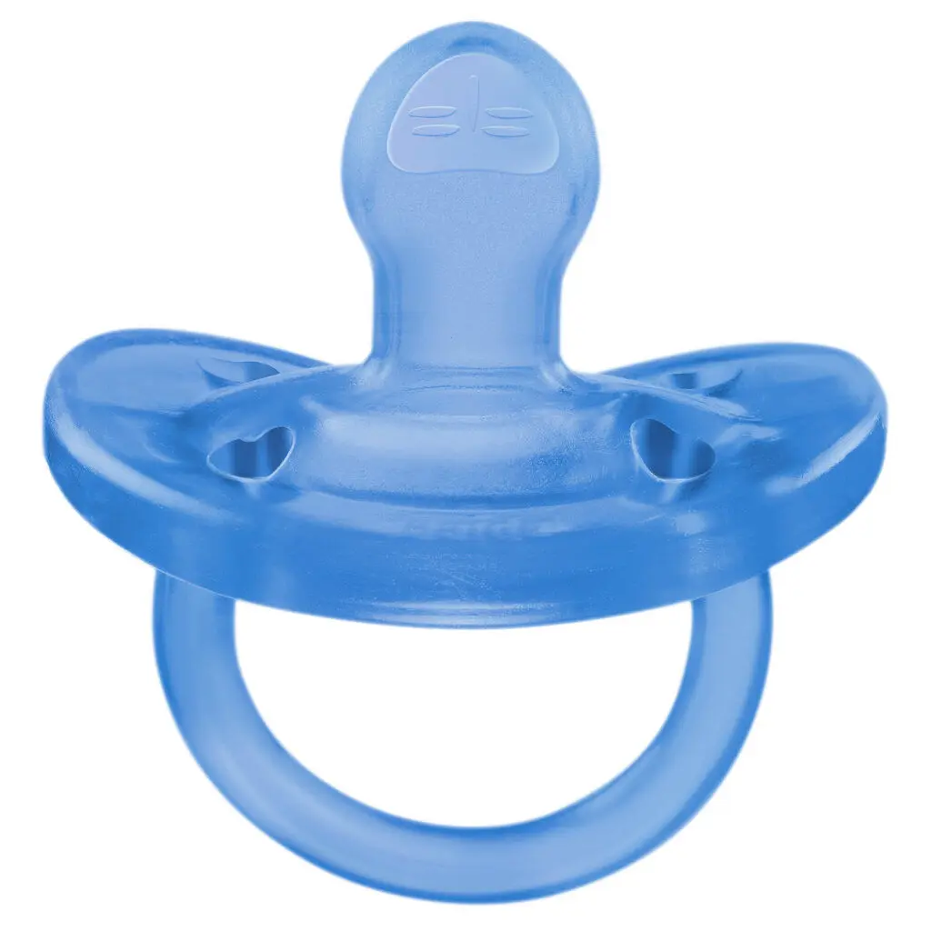 Пустушка Chicco PhysioForma Soft силікон 6-16 міс. 1 шт. блакитна (73091.95) - фото 2