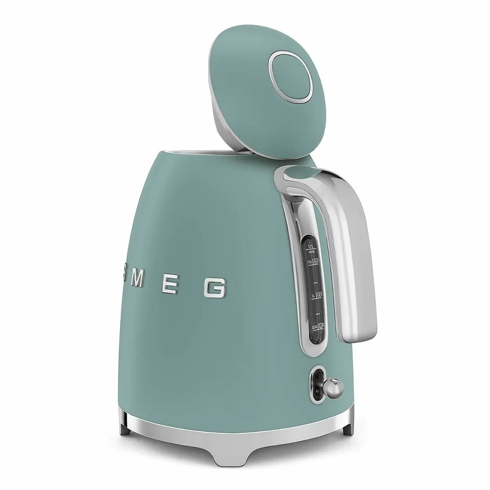 Чайник электрический Smeg (KLF03EGMEU) Retro Style 50's - 1,7л - изумрудно-зеленый матовый, Смарагдово-зелений матовий - фото 9