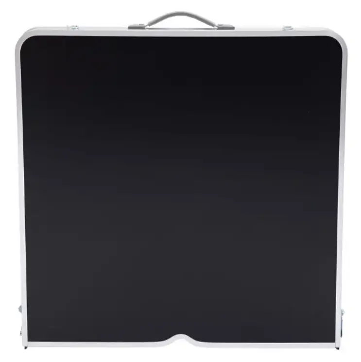 Стол для пикника LUGI JY-12060B раскладной со стульями 120х60х70/61/54 см черный - фото 5