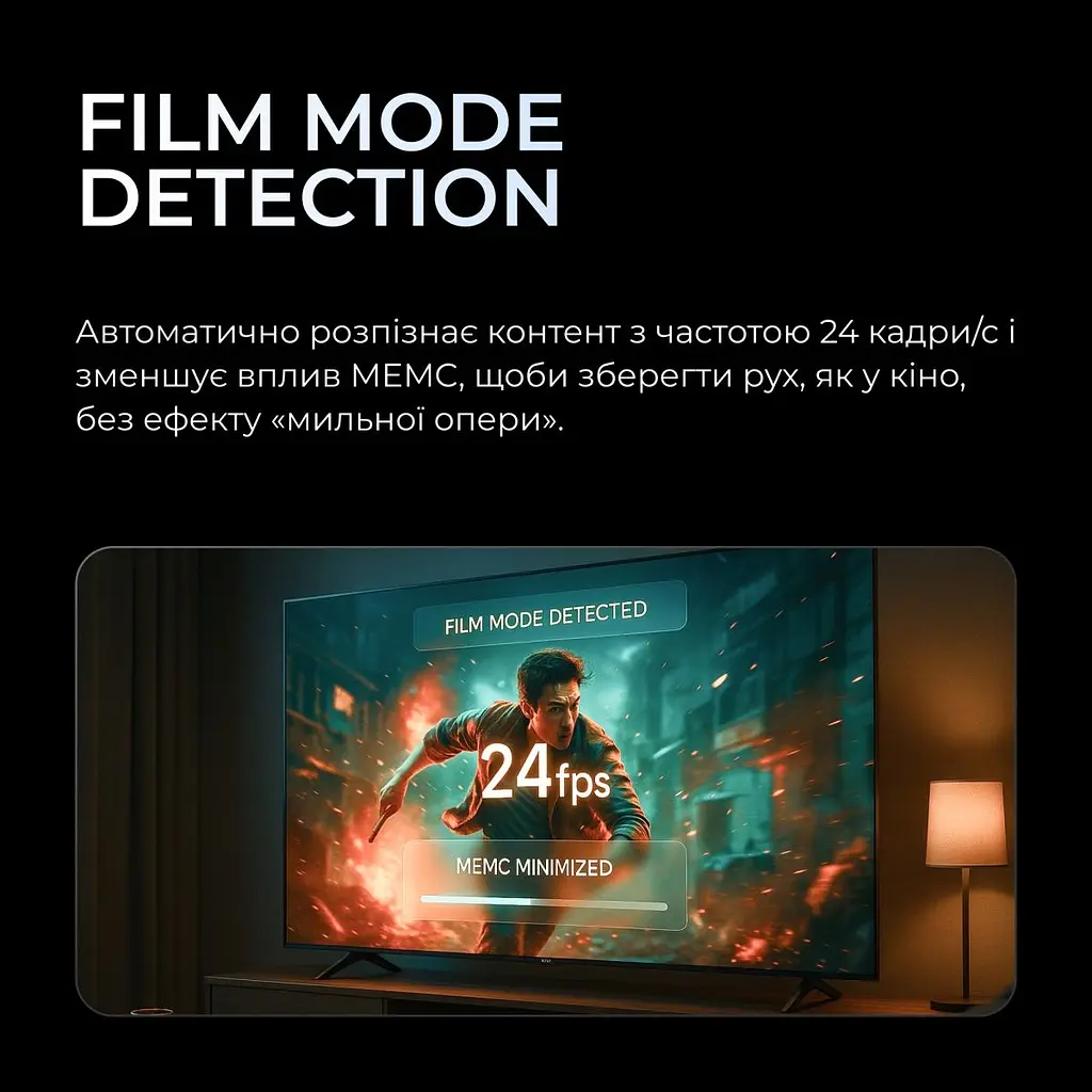Телевізор Kivi U800KB 55` LCD 4K (55U800KB) [174544] - фото 9
